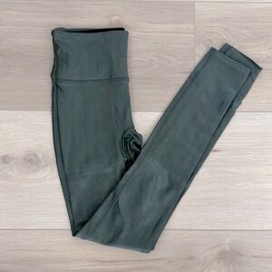 Spanx faux leather style leggings size Small